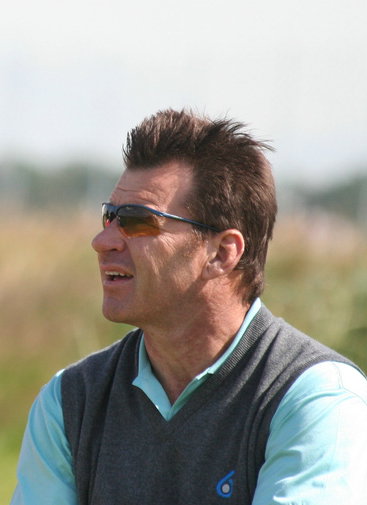 Golflegende Sir Nick Faldo